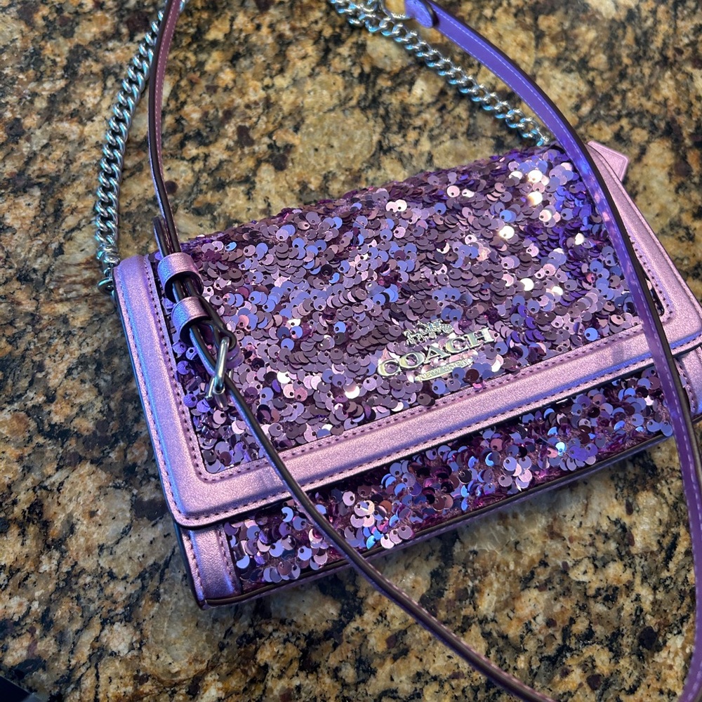 Coach Purple Crossbody